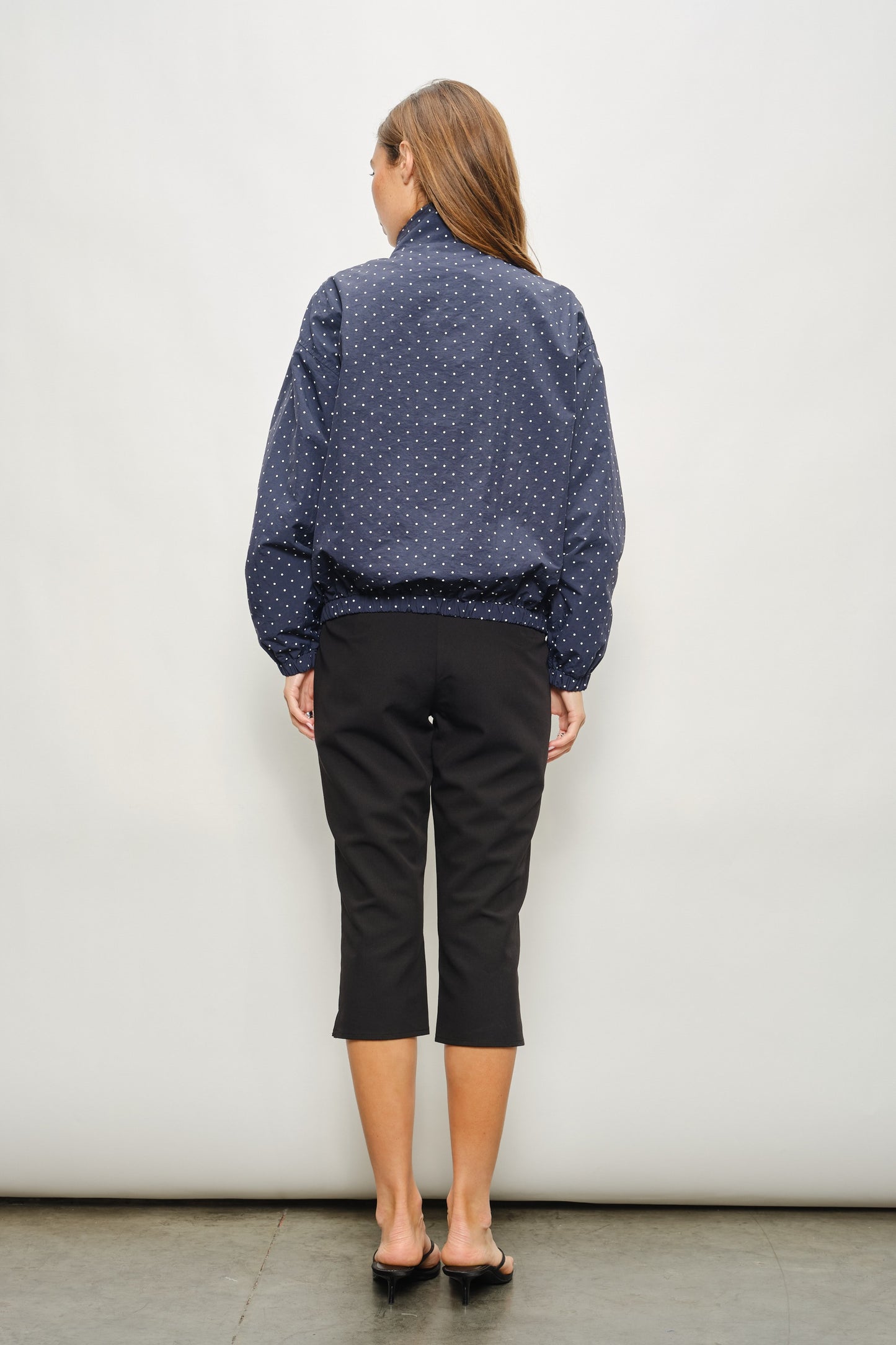 Polka Dot Windbreaker