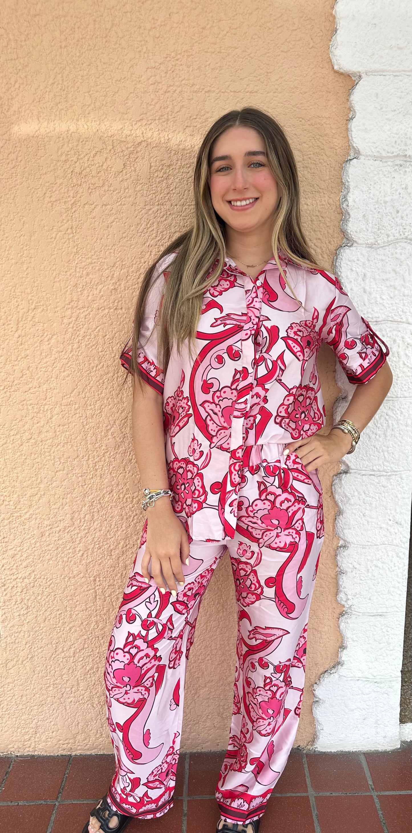 Pink Kyveli Pants