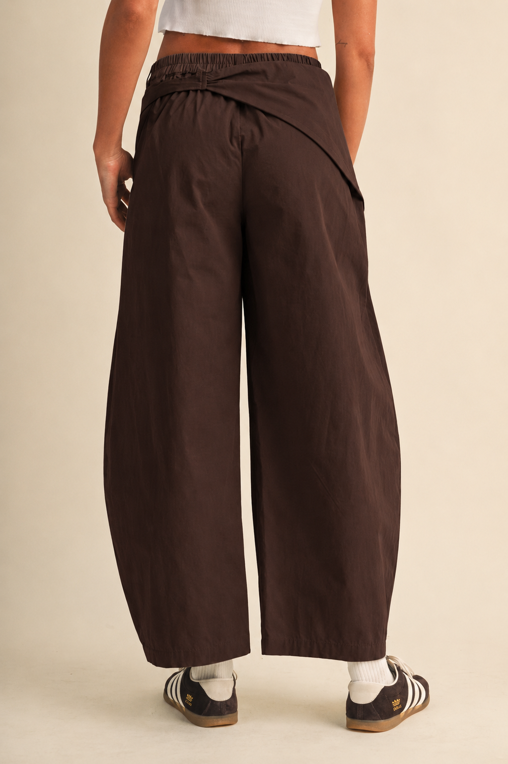 Sarong Detail Trouser