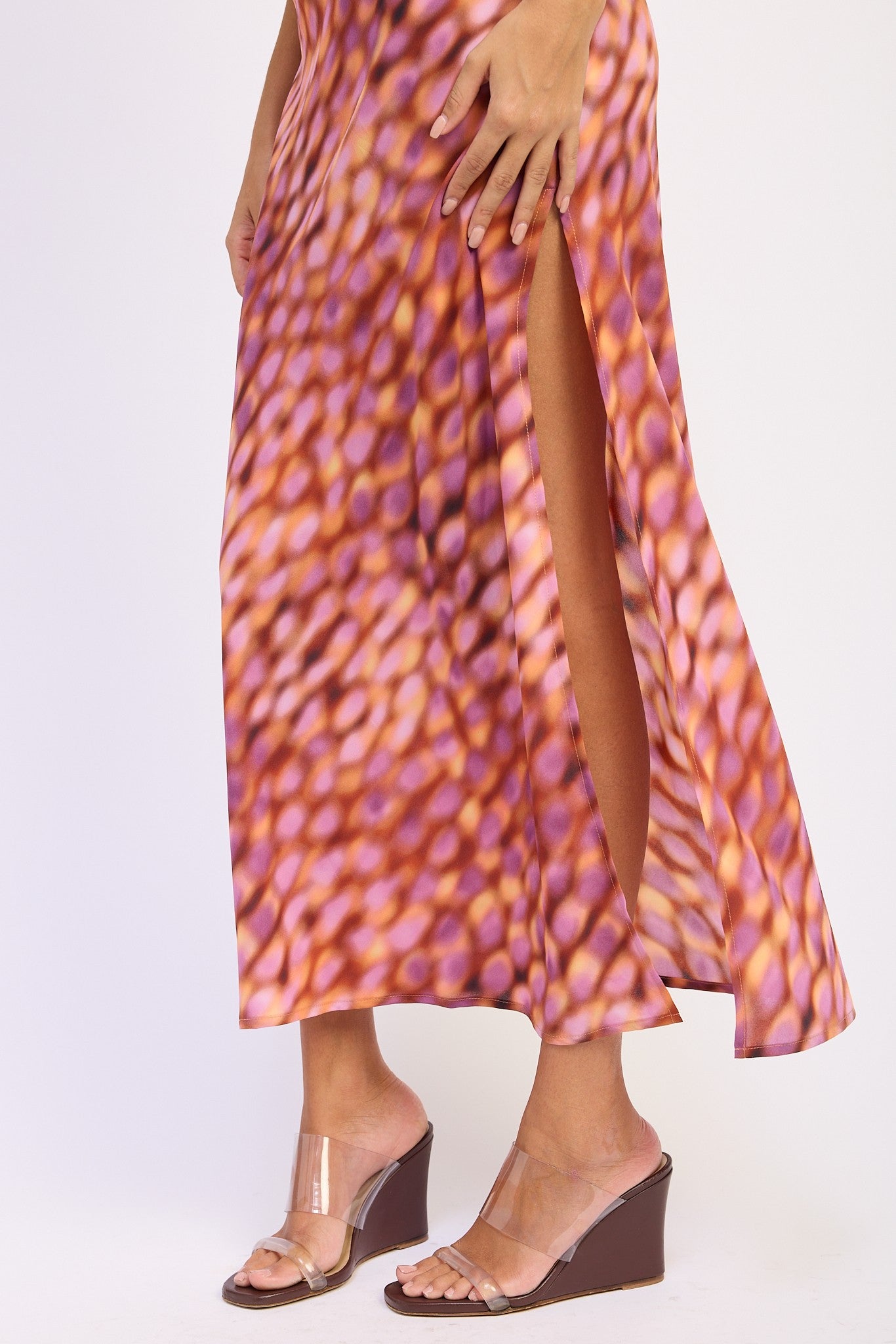Cowl Neck Maxi Dress