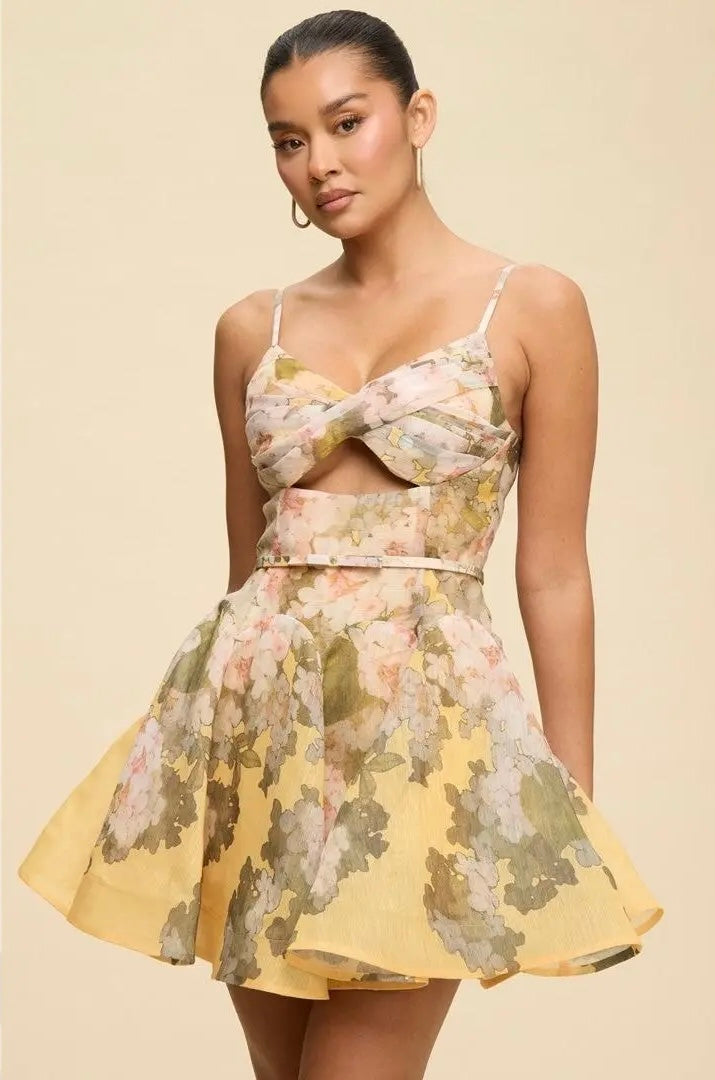 Hazel Floral Mini Dress