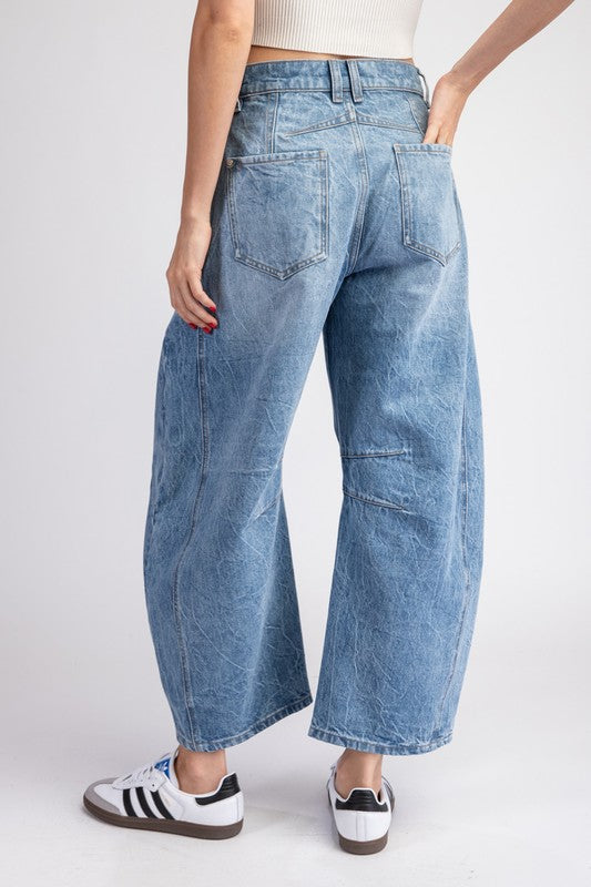 Barrel Leg Jeans