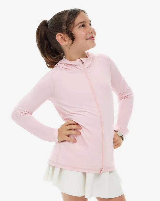 Full zip hoodie top
