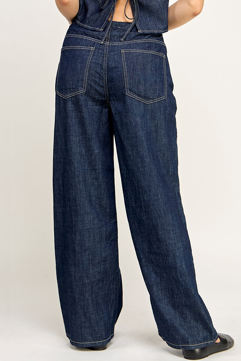 Tie Waist Jeans