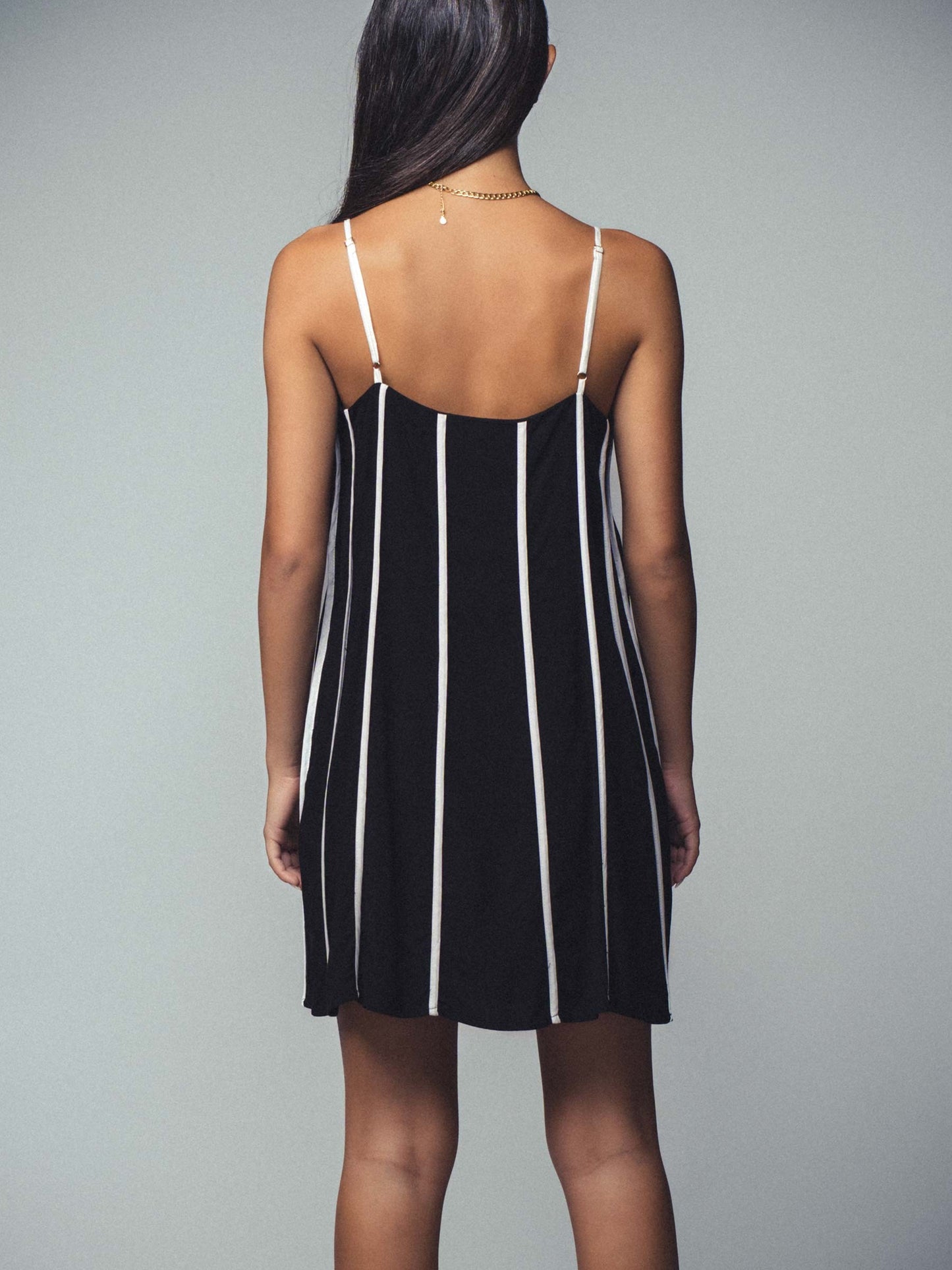 Line Mini Dress