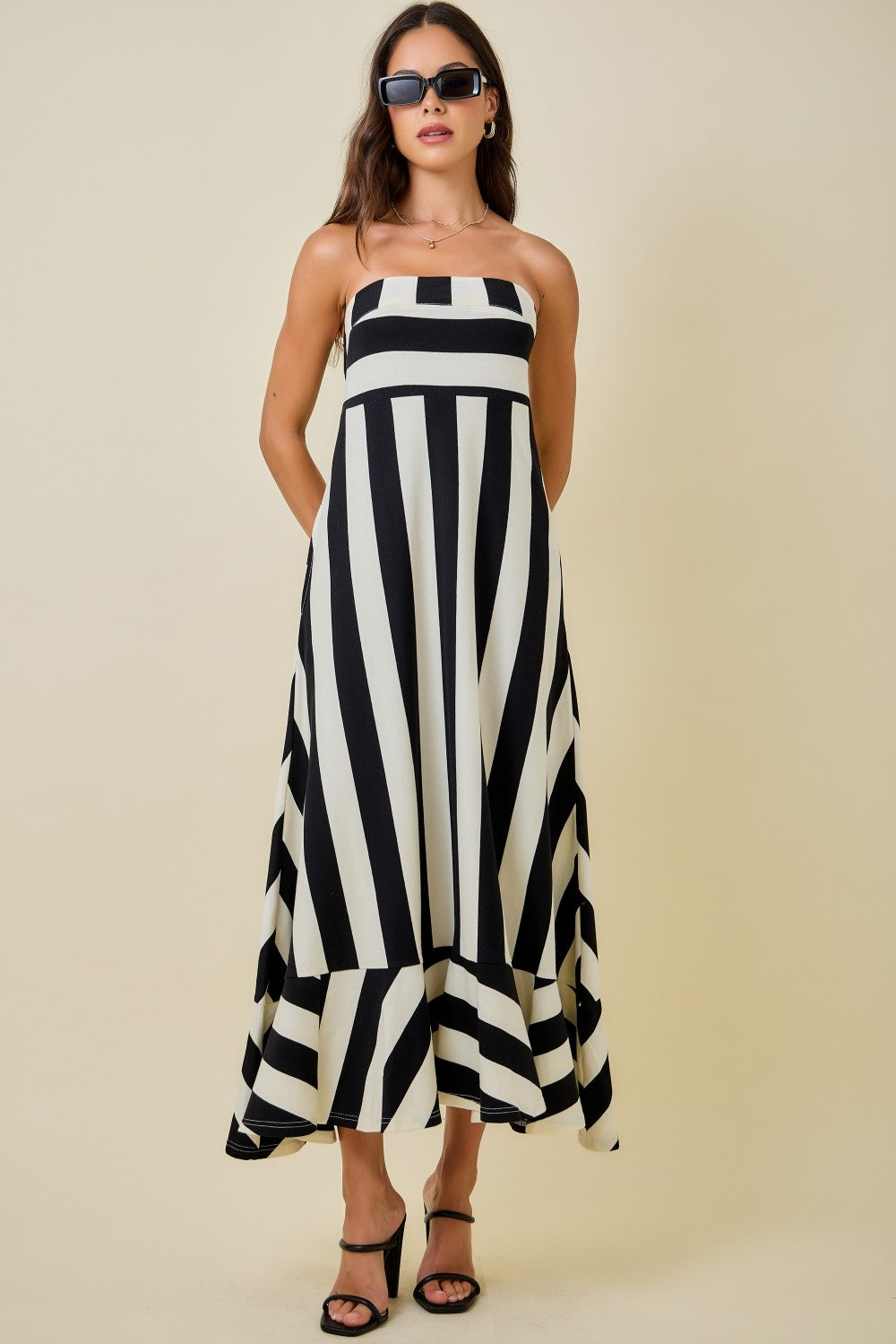 Strapless Maxi Dress