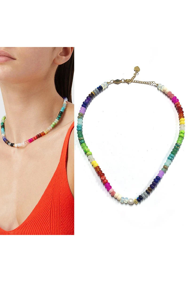 Beaded Choker Necklace