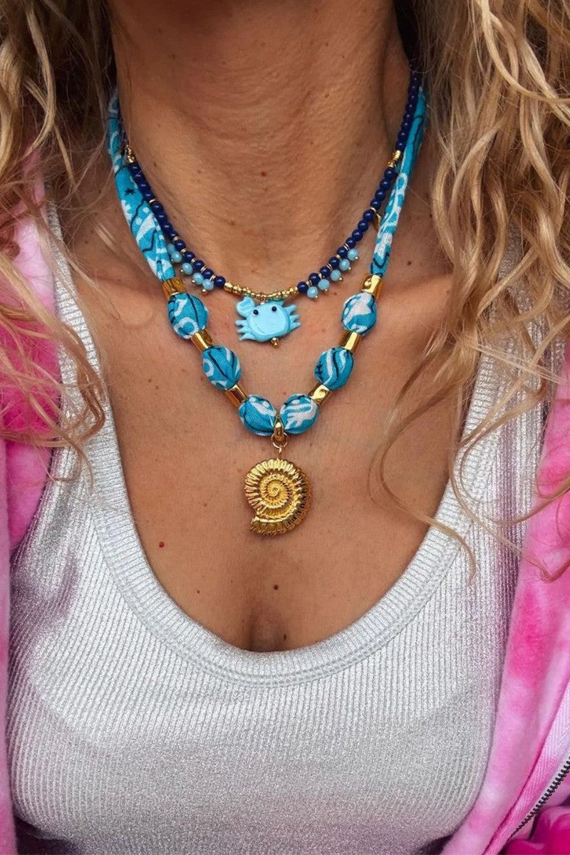 Crab Layered Necklace