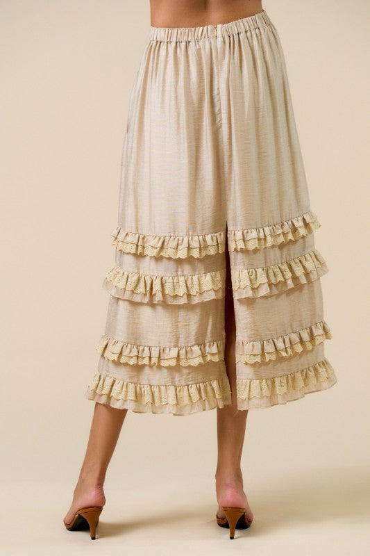 Ruffled Maxi Skirt