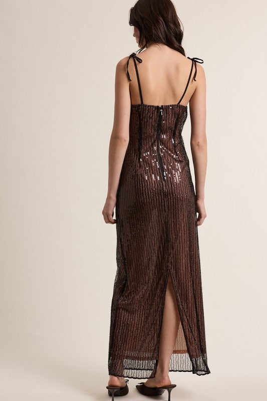 Sequin Maxi Dress