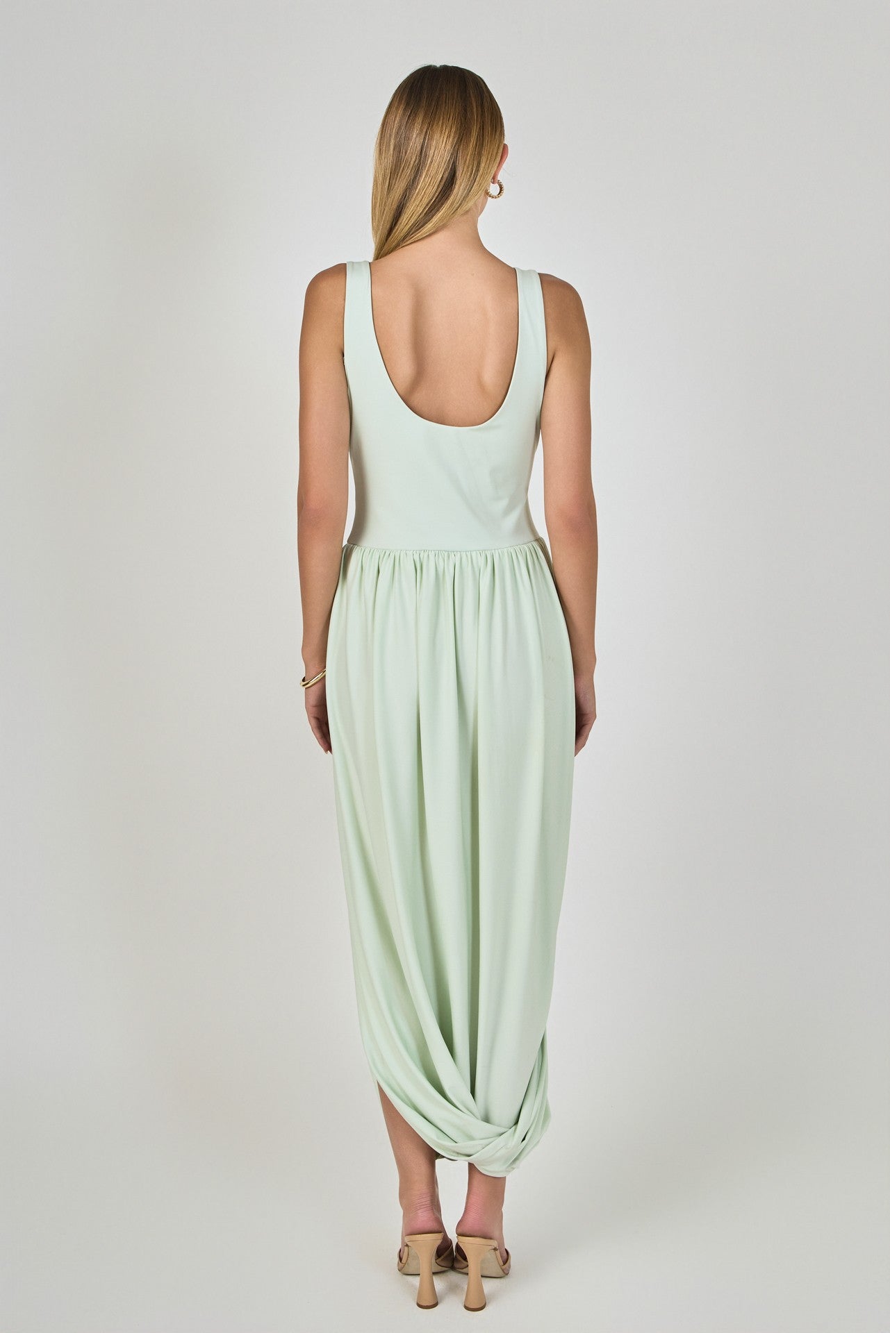 Mint Flowy Dress