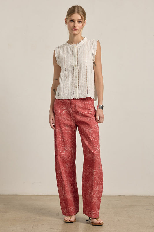 Bandana Print Pants