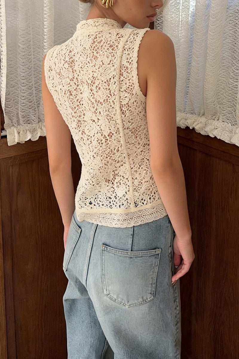 Abby Lace Tank Top
