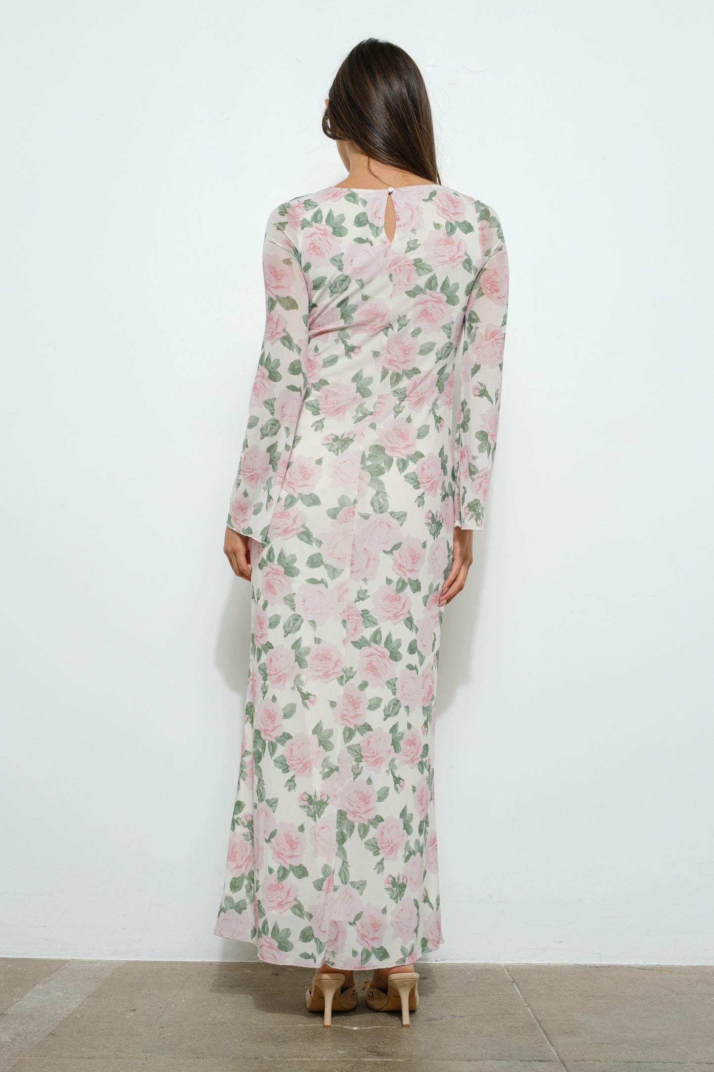 Floral Print Maxi Dress