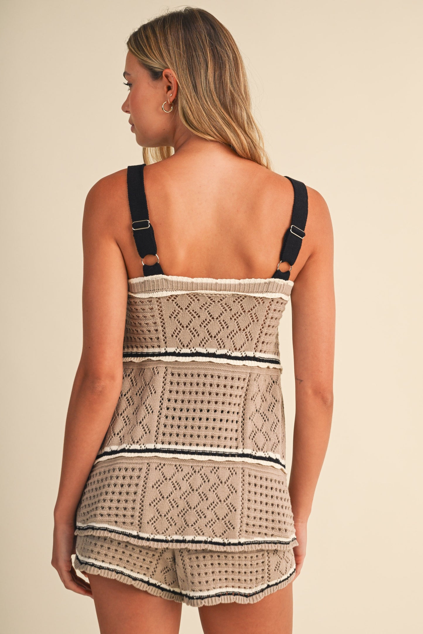 Crochet Stripe Set