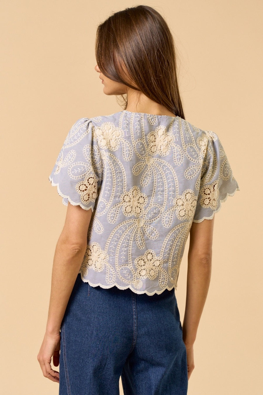 Embroidered Top