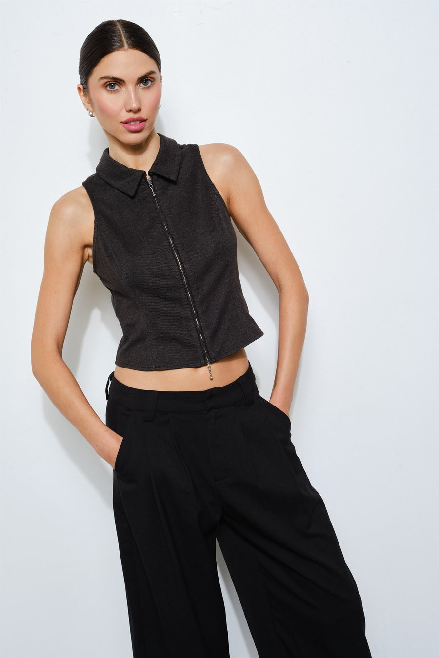 Zip Up Top