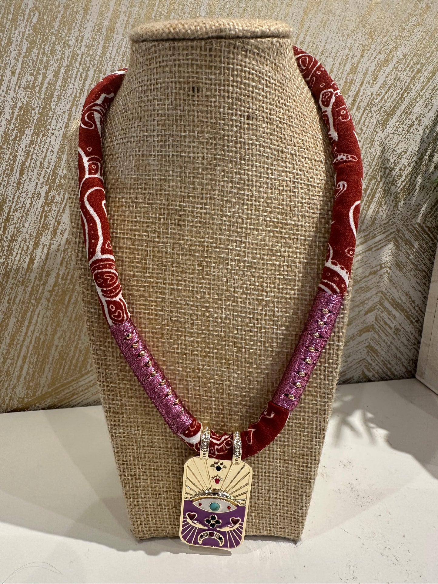 Pharaoh Eye Necklace