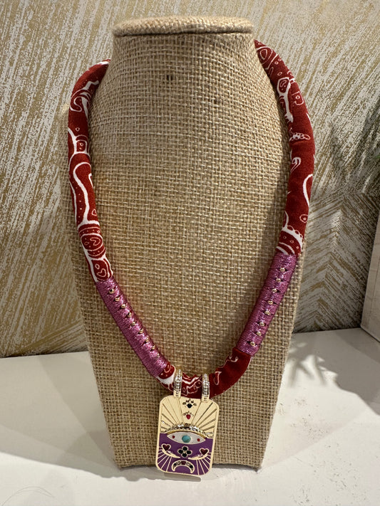 Pharaoh Eye Necklace