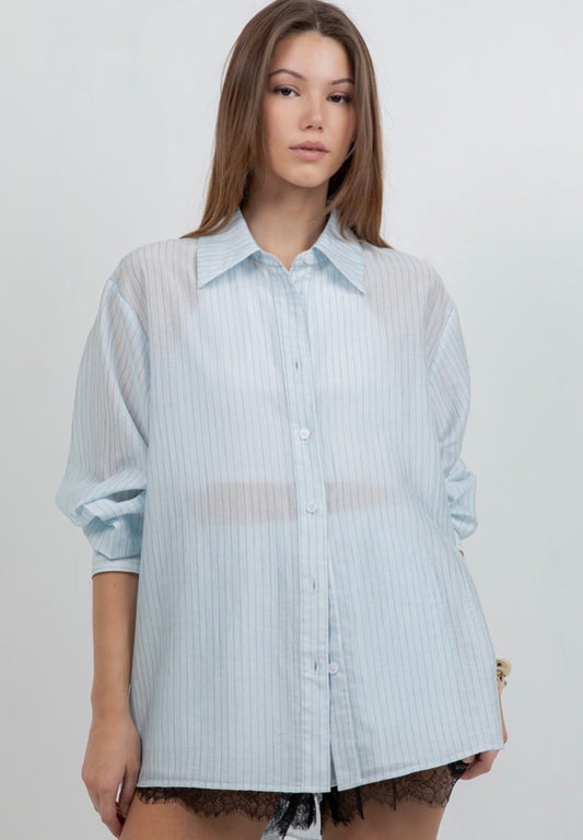 Light Blue Top