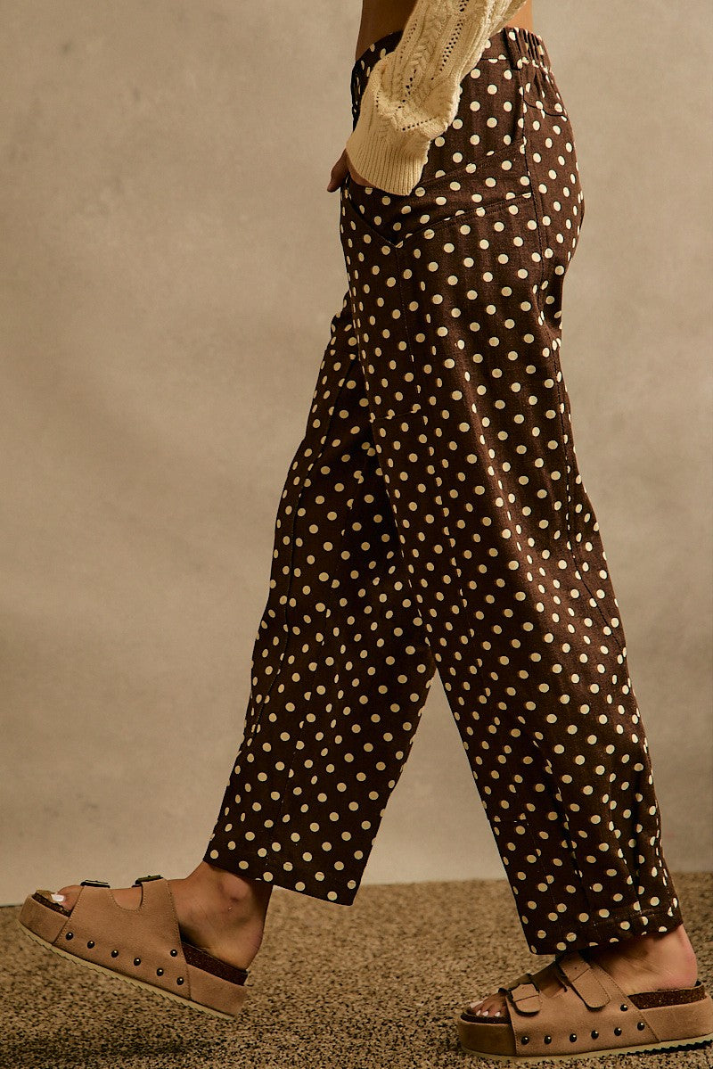 Matilda Mid Rise Wide Pants