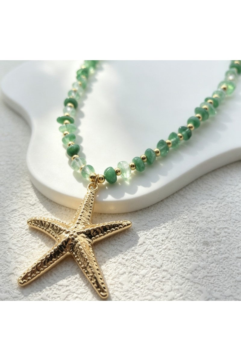 Starfish Beaded Necklace
