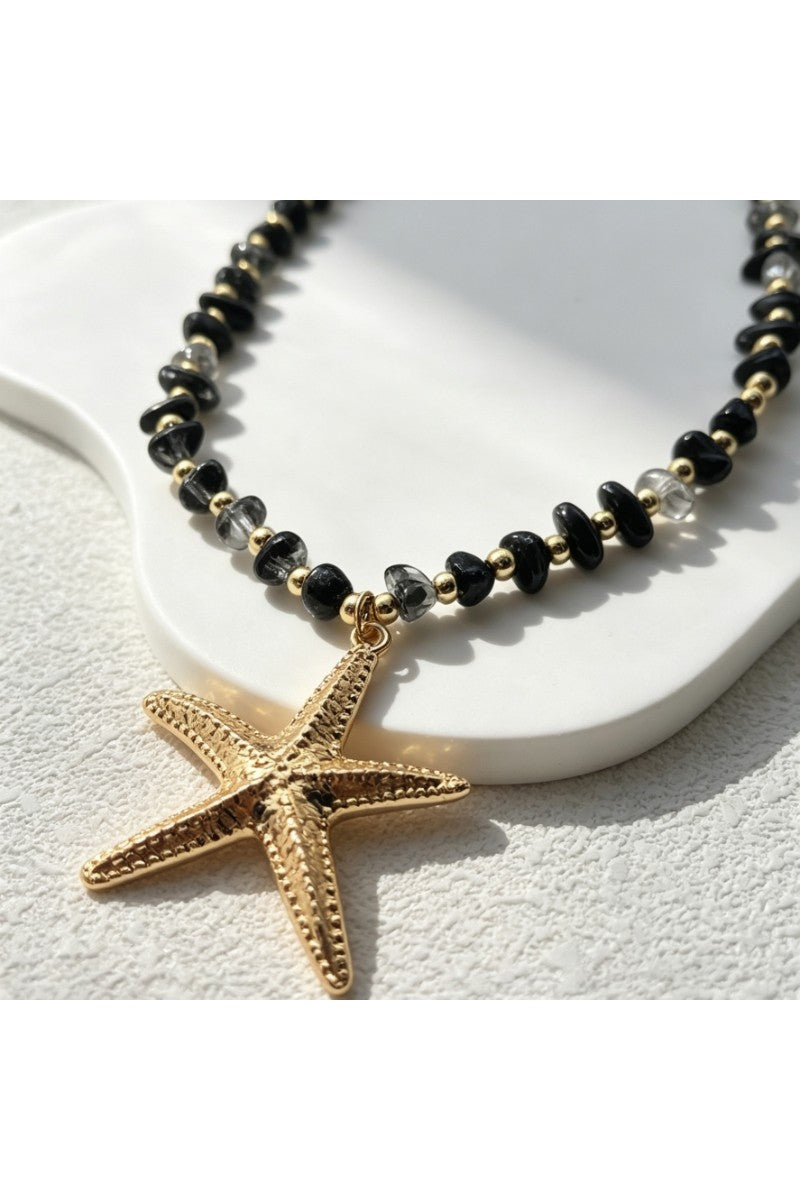 Starfish Beaded Necklace