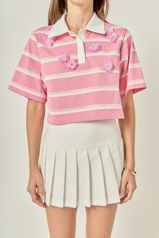 Embellished Polo