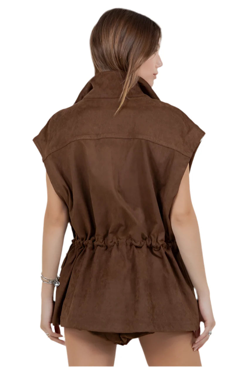 Suede Vest