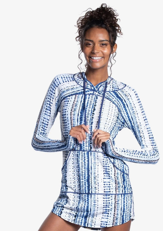Hoodie dress rashguard