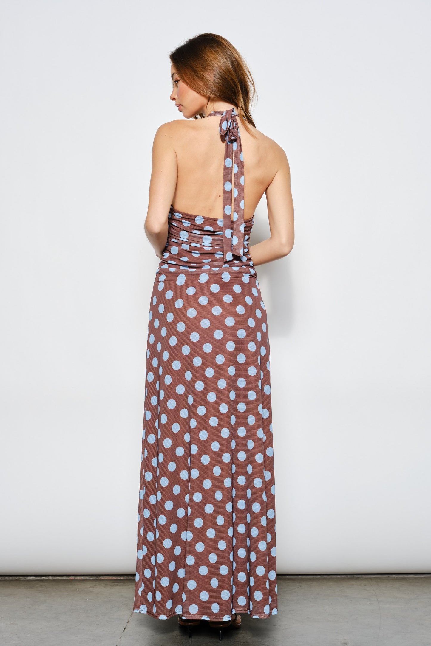 Diana Mesh Maxi Dress
