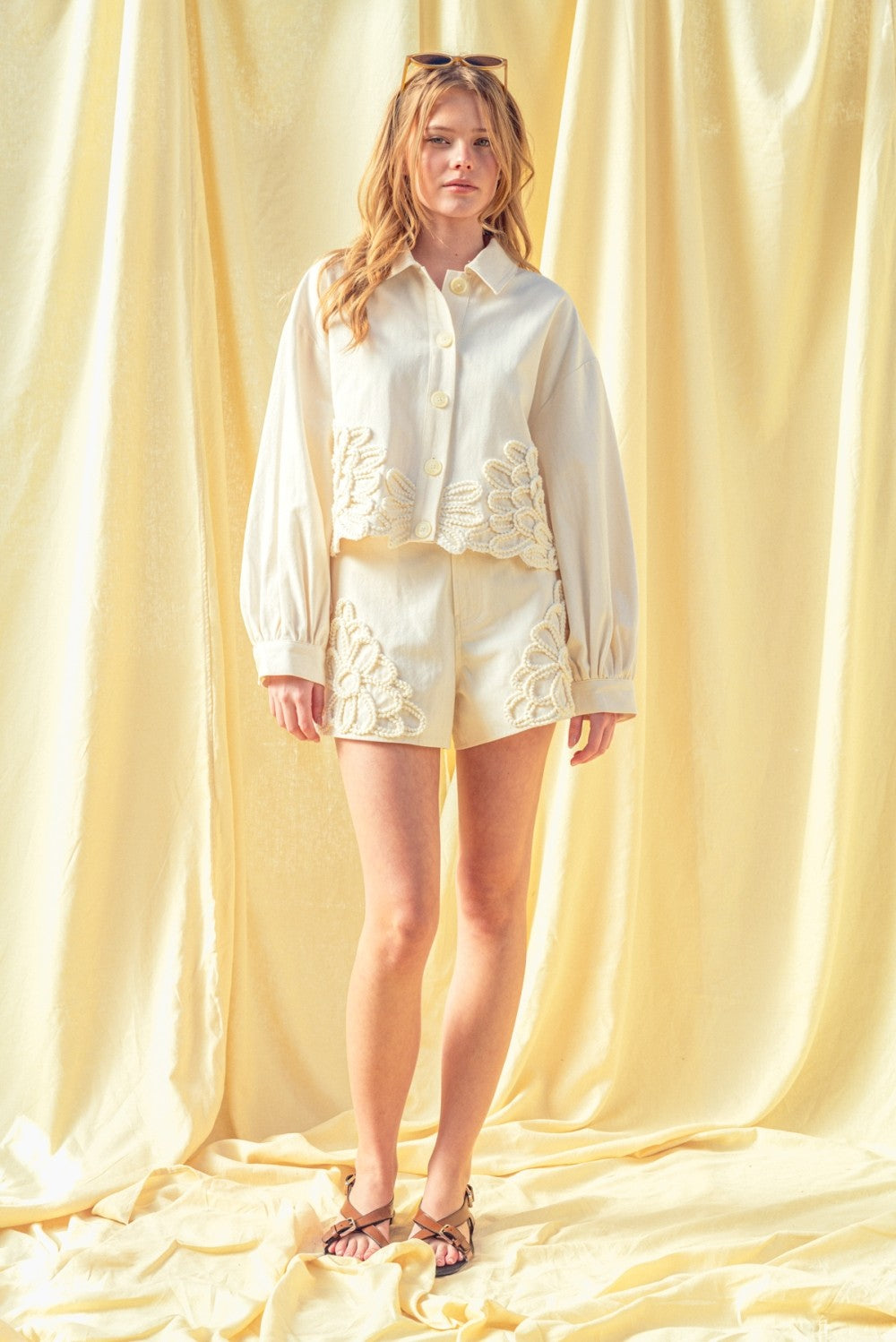 Floral Detail Jacket