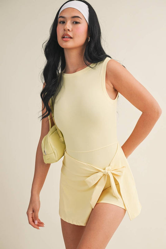 Sleeveless Wrap Dress