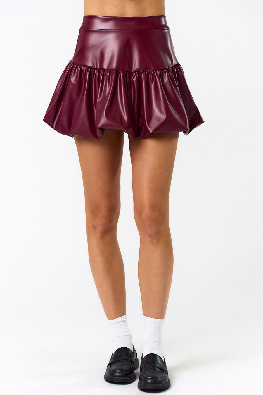 Burgundy Skirt