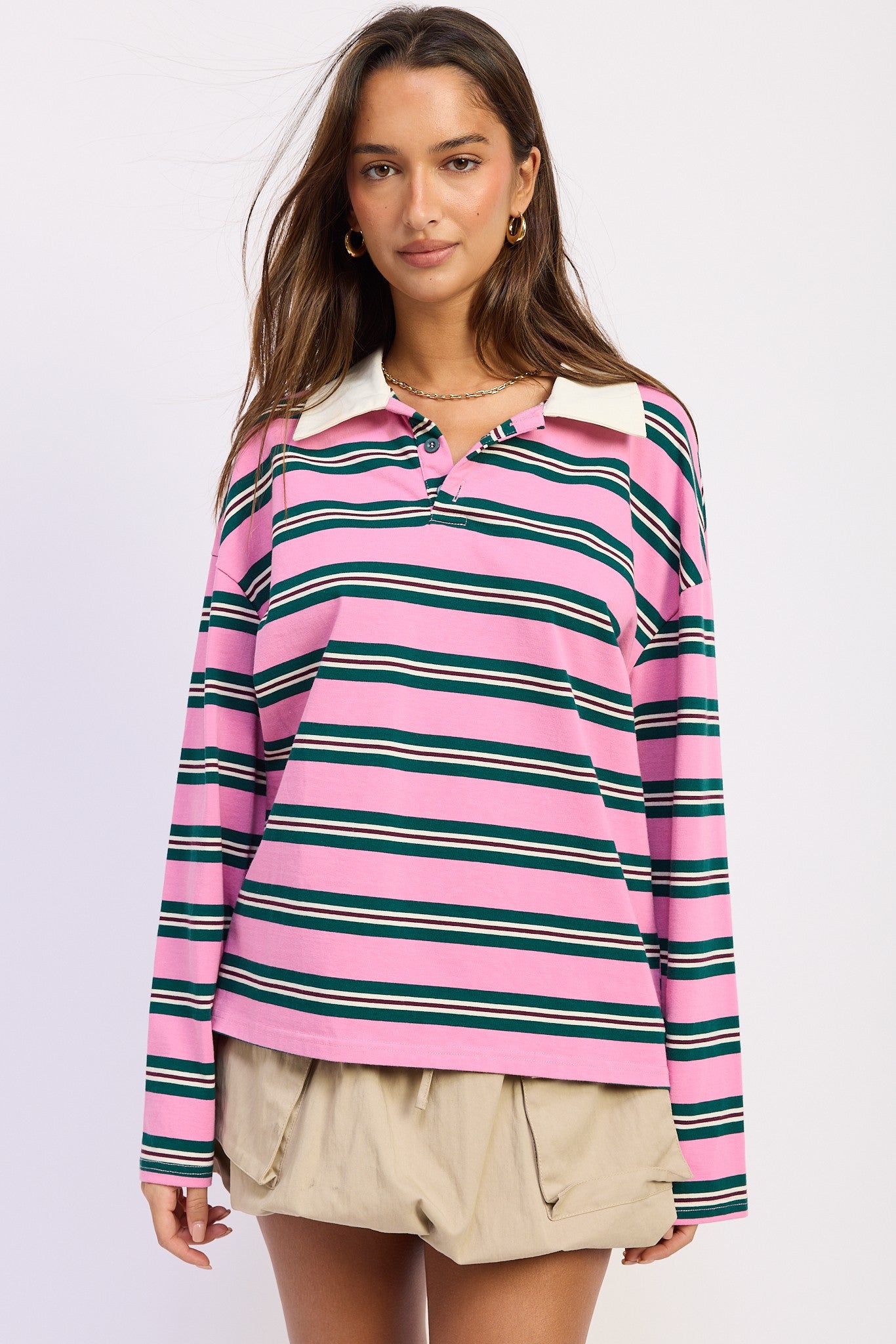 Stripes Long Sleeve Tee