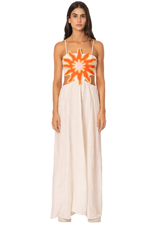 Coconut Milk Owen Long Dress