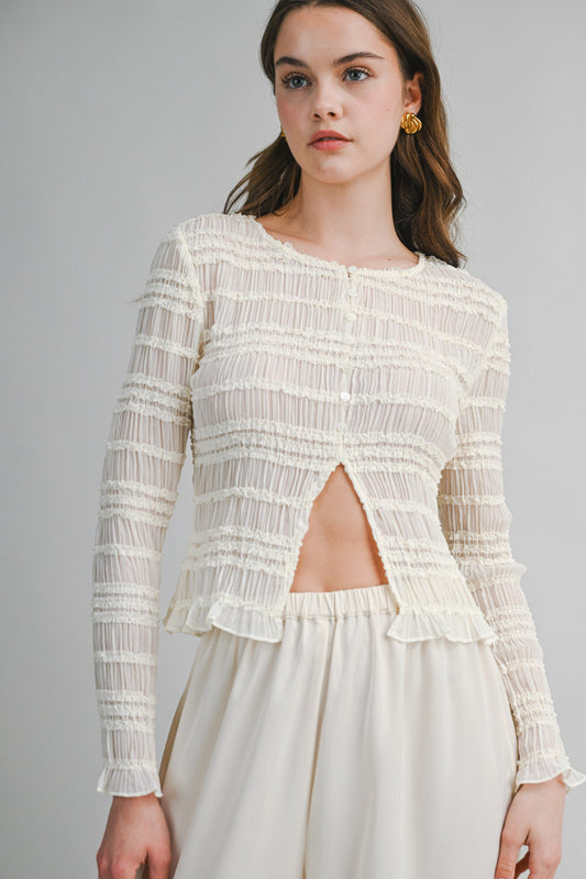 Frill Detailed Top