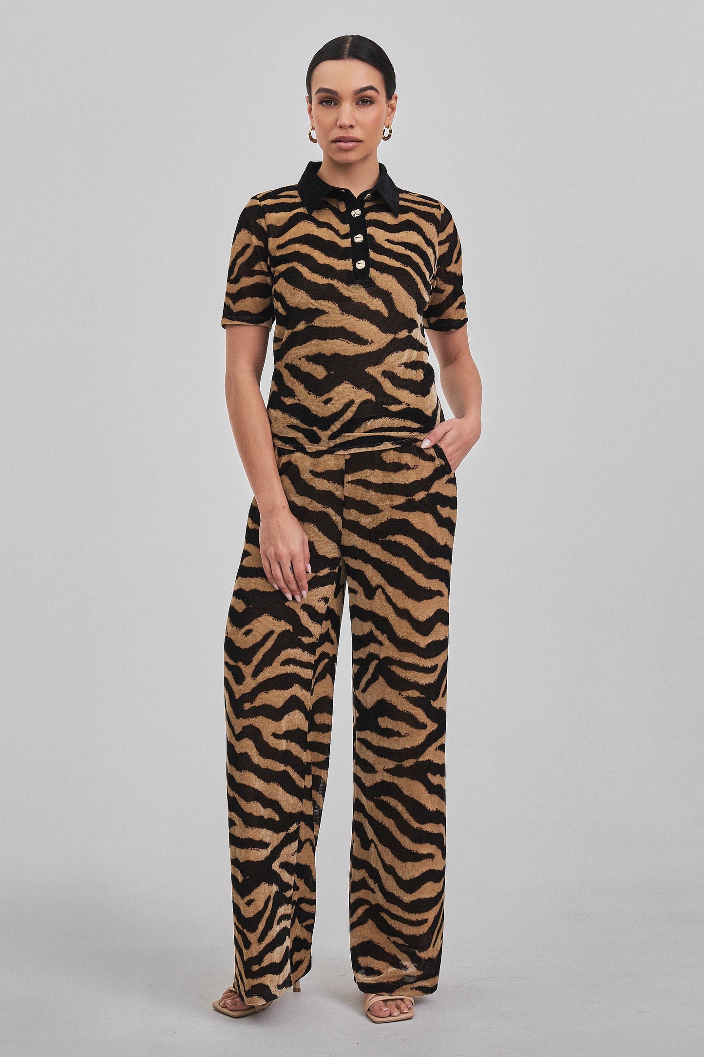 Zebra Pant Set