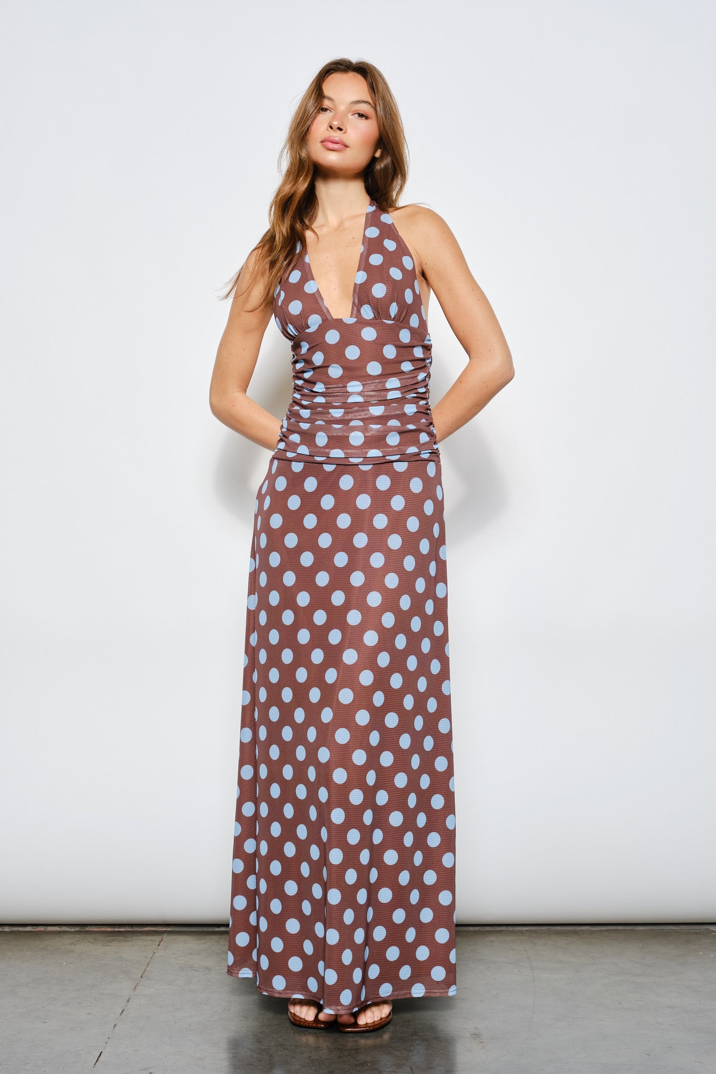 Diana Mesh Maxi Dress