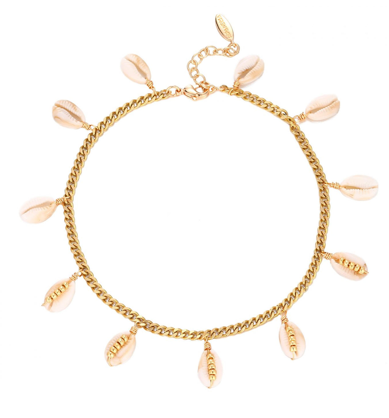 ANKLE BRACELET SHALOW GOLD