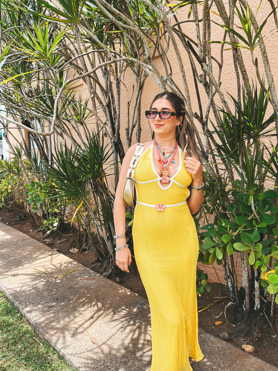 Ariel Yellow Dress