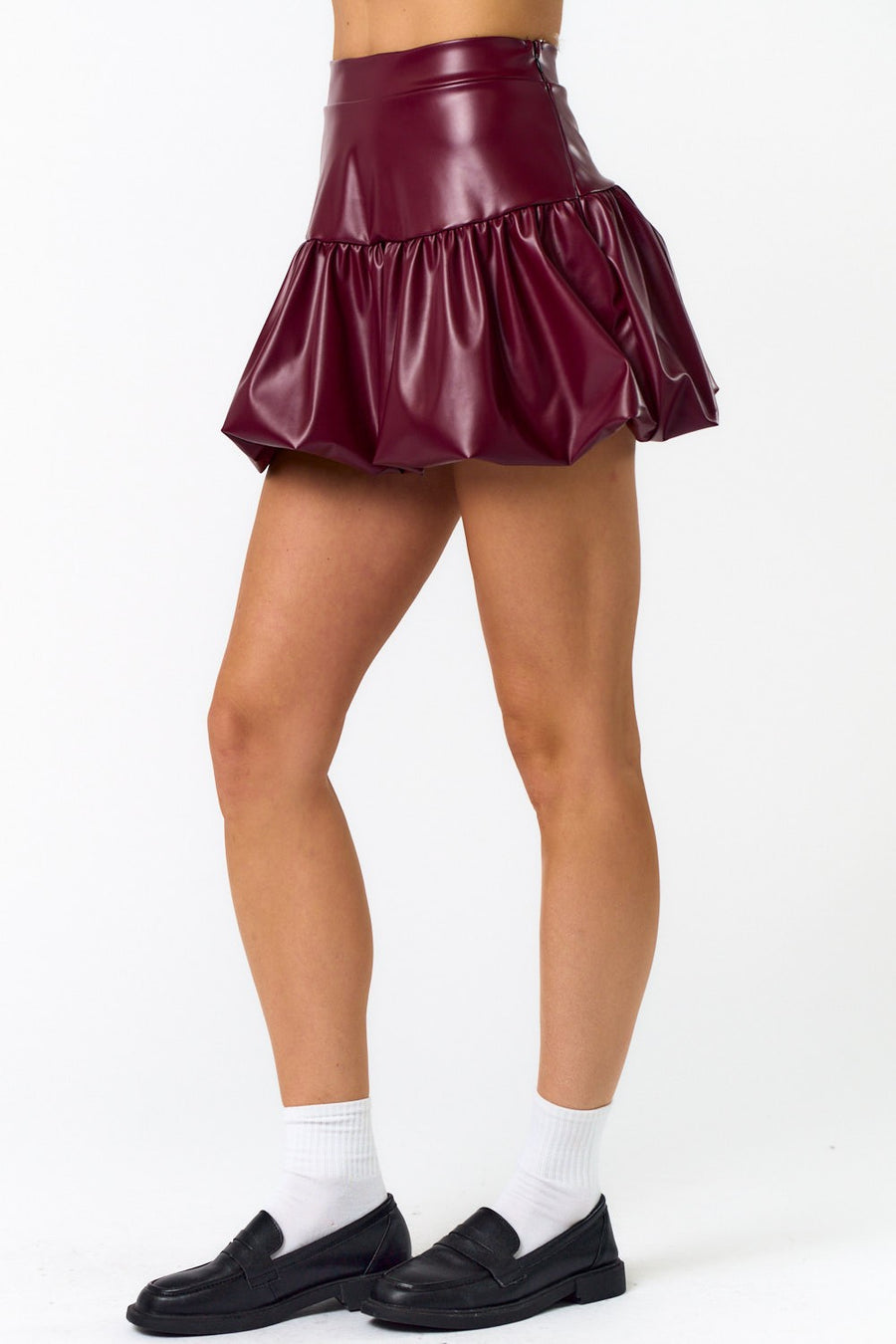 Burgundy Skirt