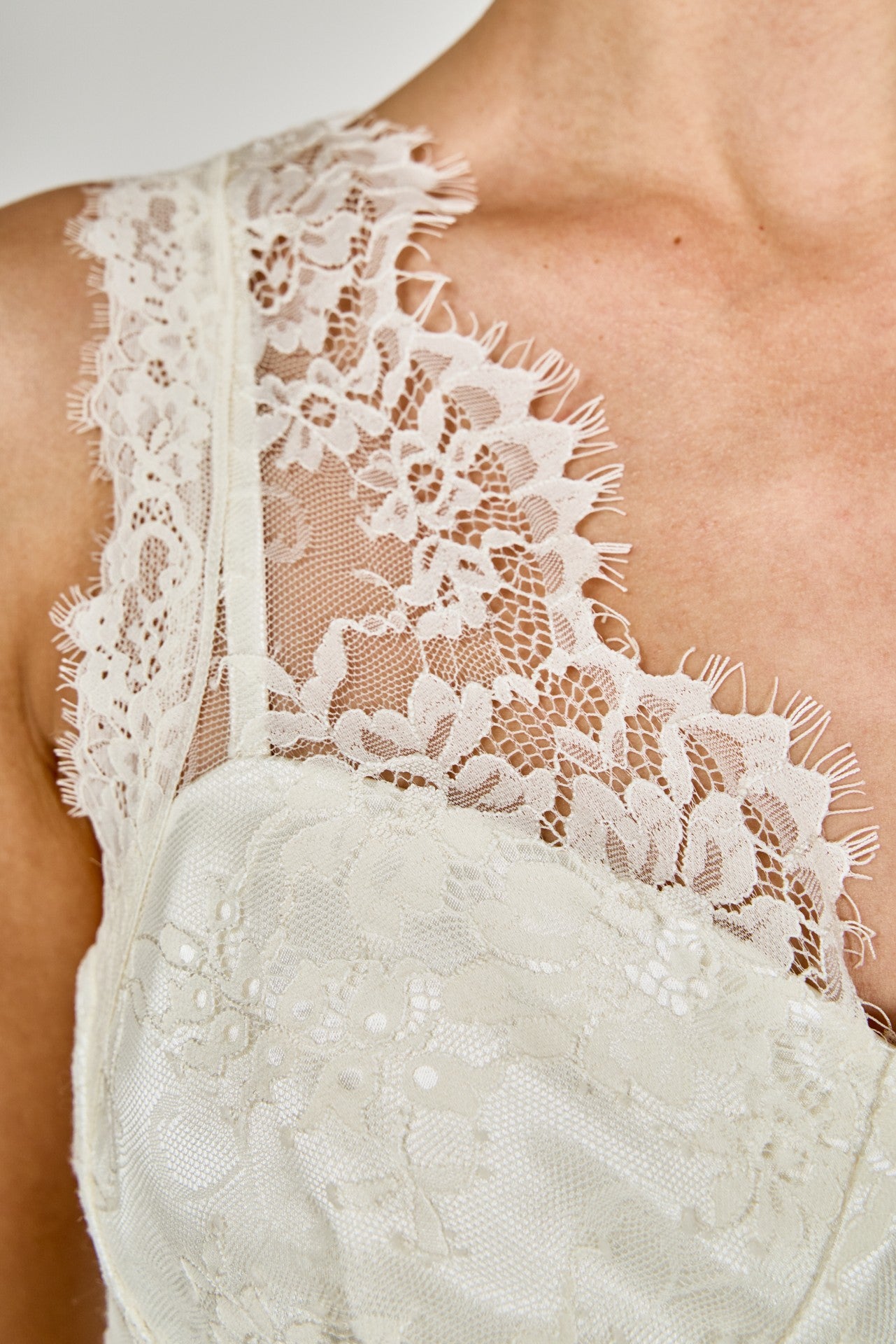 Carina Silk Lace Dress