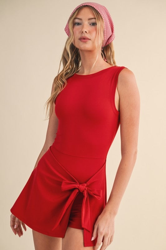 Cherry Wrap Dress