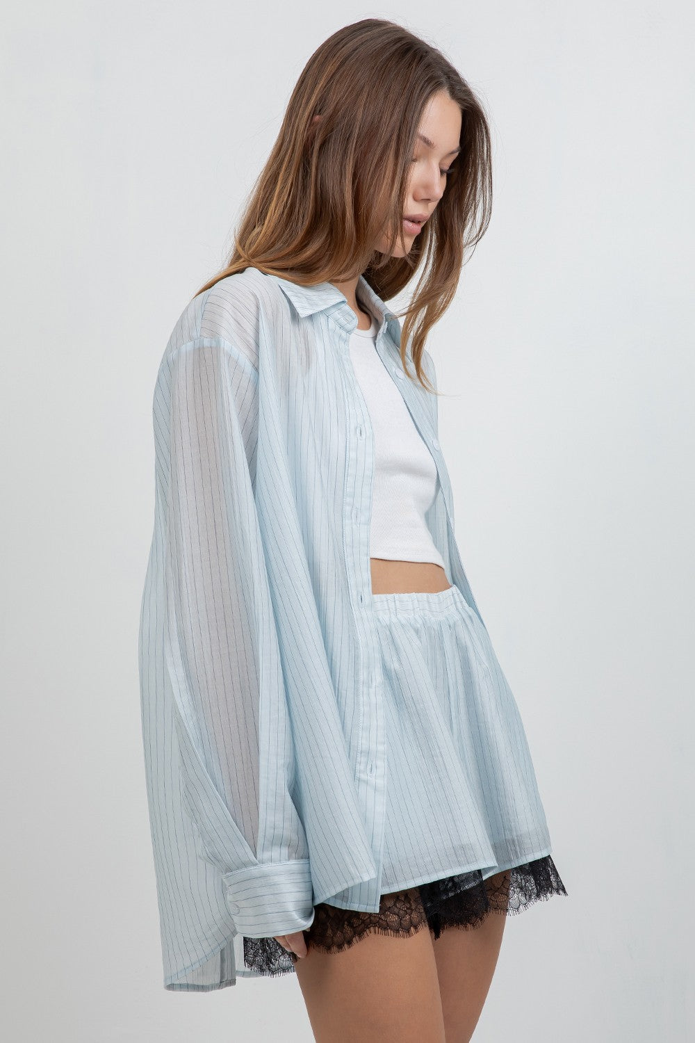 Light Blue Top