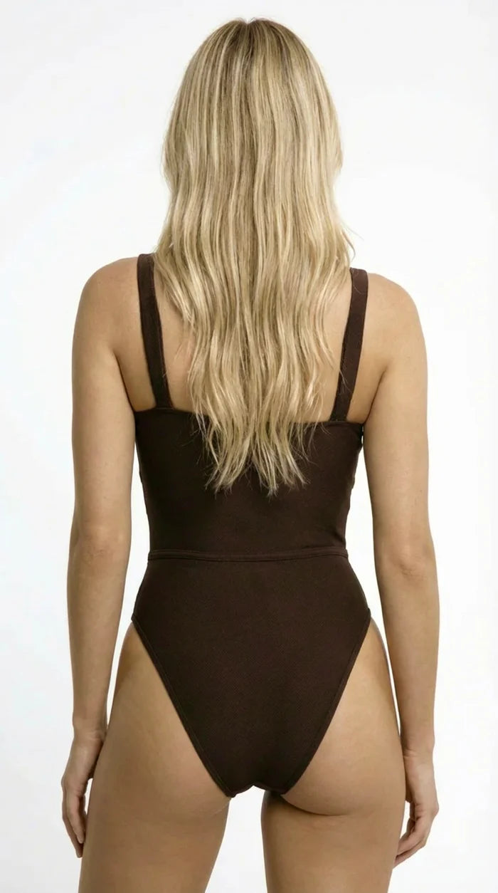 PIERRE HIGH LEG ONE PIECE