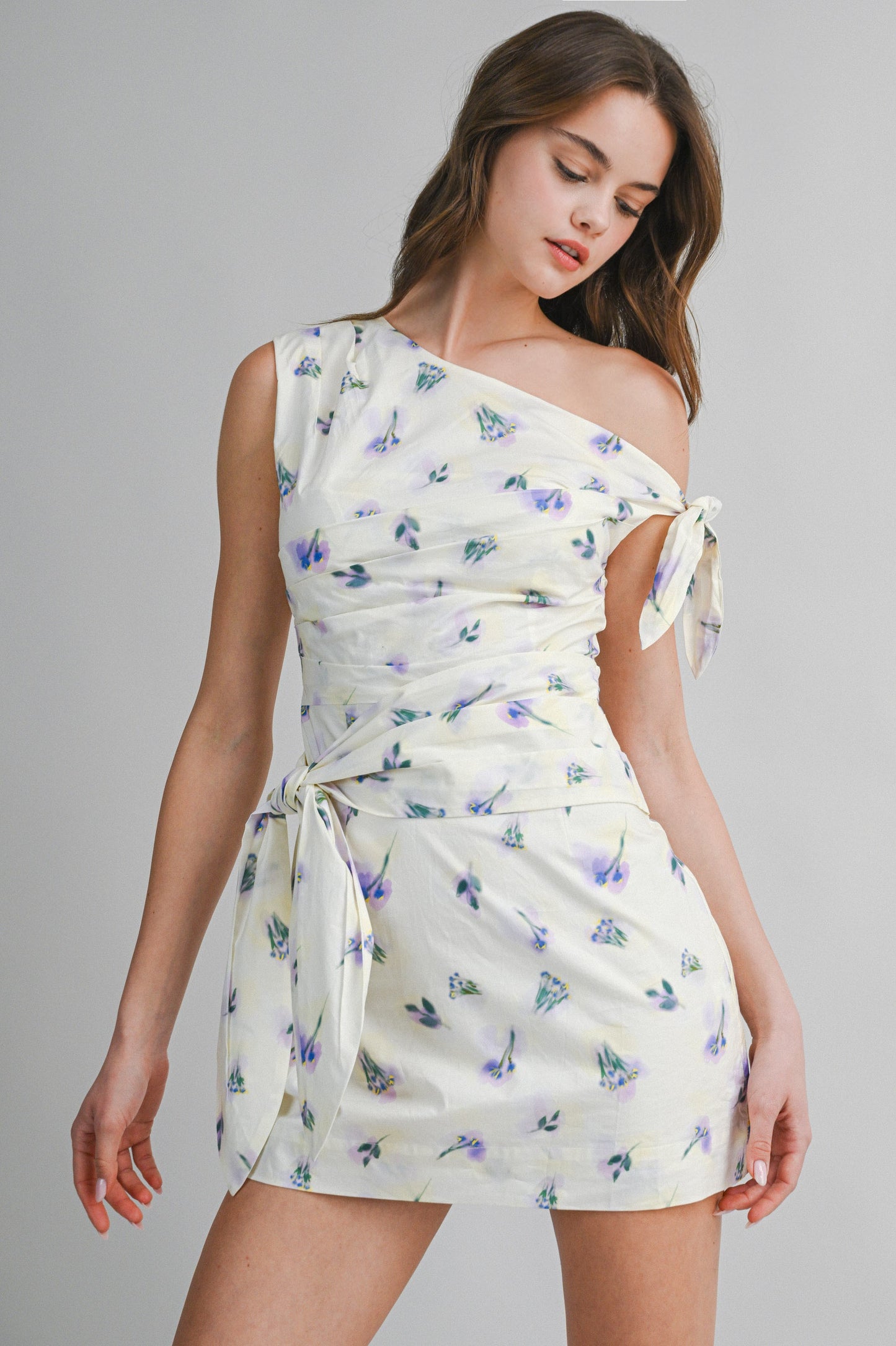 Lavender Mini Dress