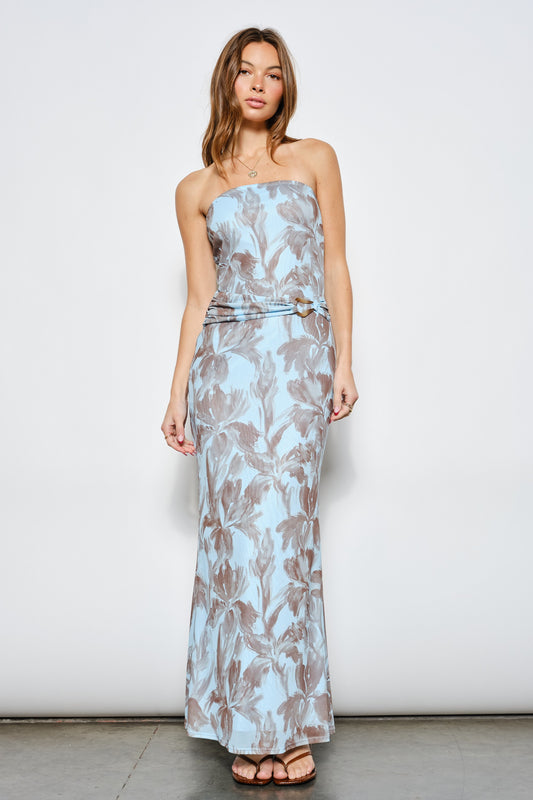 Jonas Strapless Maxi Dress