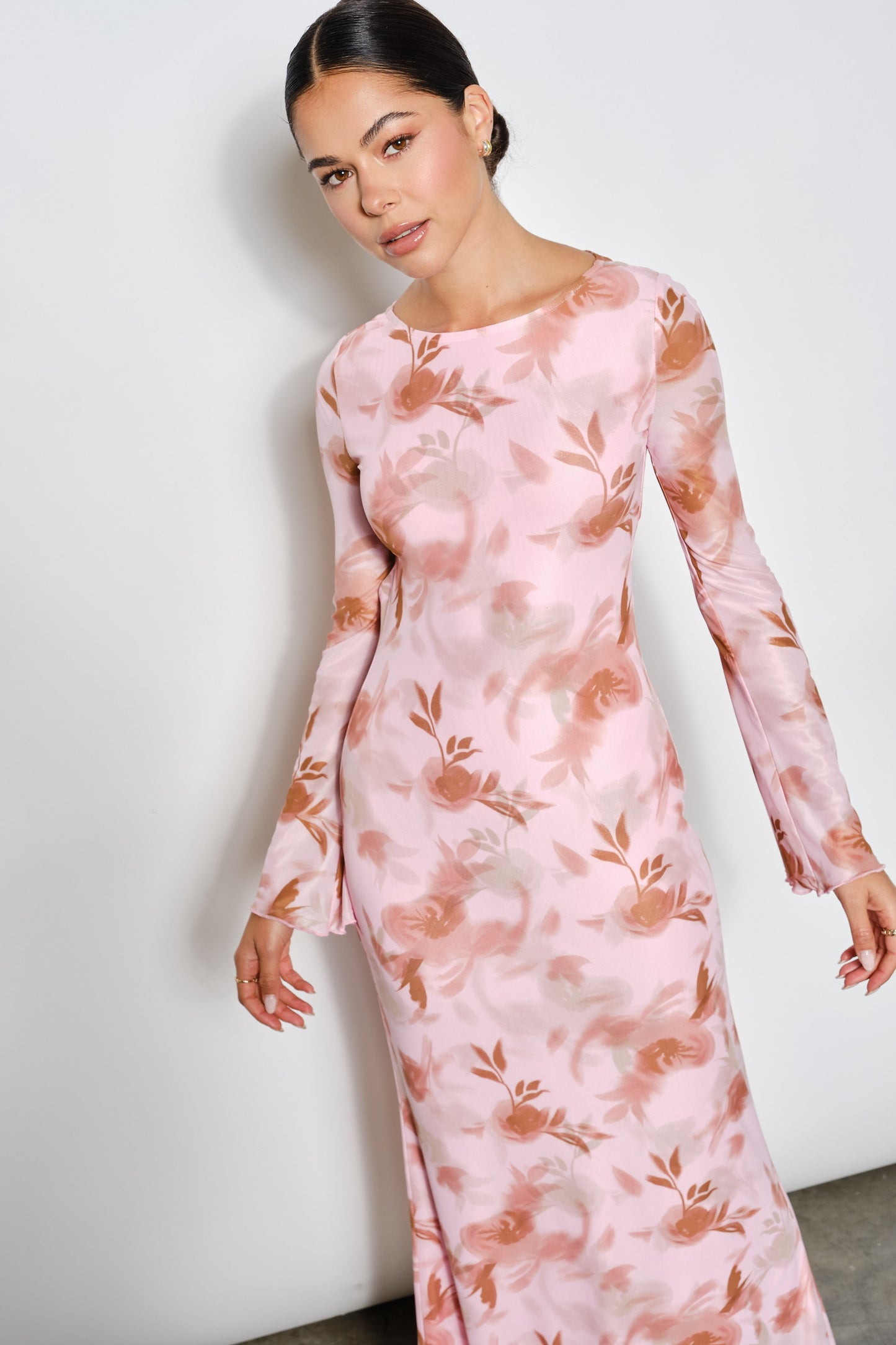 Lena Open Back Maxi Dress