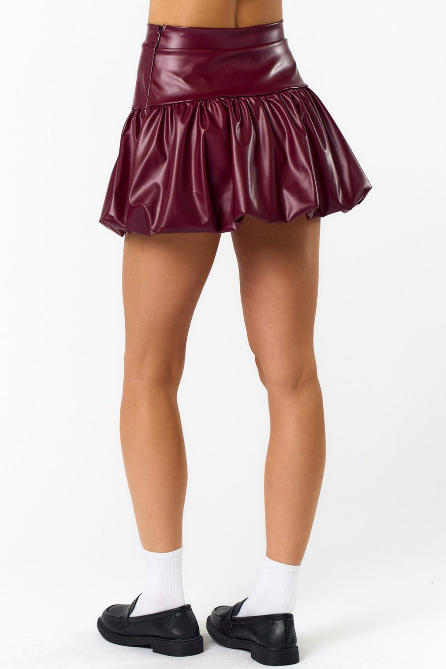 Burgundy Skirt